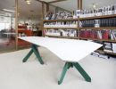 lhoas architectes architects design table base design offices 3x469