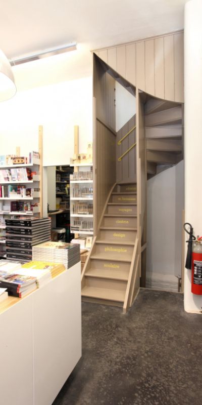 lhoas architectes architects candide librairie library maxime delvaux 7x822