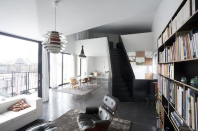 lhoas architectes architects carole christophe house appartement apartment 18x365