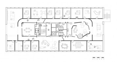lhoas architectes architects gachard offices 21 plan 1x291
