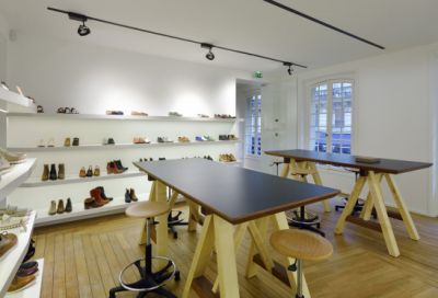 lhoas architectes architects retail heschung vieux colombier paris 6x372