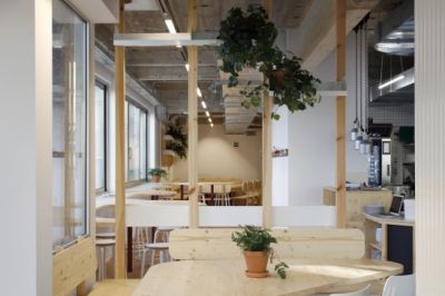 lhoas architectes architects presses universitaires bruxelles restaurant librairie credits photos maxime delvaux 14x365