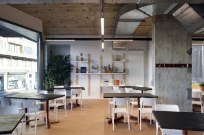 lhoas architectes architects presses universitaires bruxelles restaurant librairie credits photos maxime delvaux 7x365