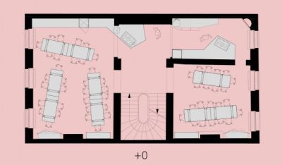 lhoas architects architectes les filles plaisirs culinaires restaurant 7x320