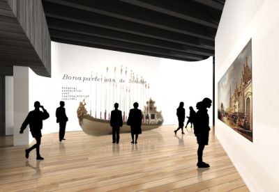 lhoas architectes architects bonaparte aan de schelde schenography 5x378