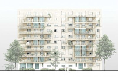 lhoas architectes architects ommegang marais housing foyer 7x360