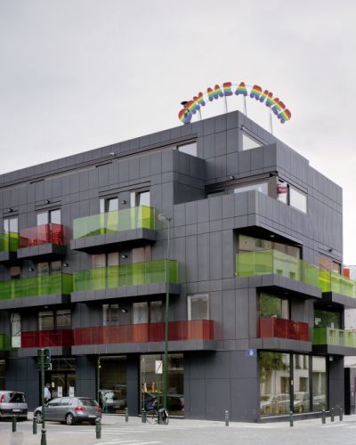 lhoas architectes architects vanhaerents buliding housing commercial bruxelles brussels 15x685