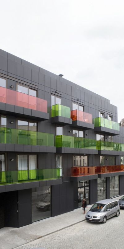 lhoas architectes architects vanhaerents buliding housing commercial bruxelles brussels 16x824