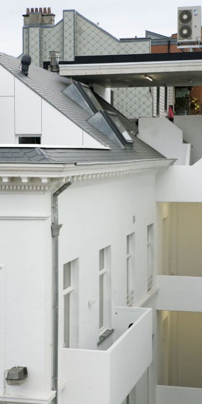 lhoas architectes architects vanhaerents buliding housing commercial bruxelles brussels 29x822