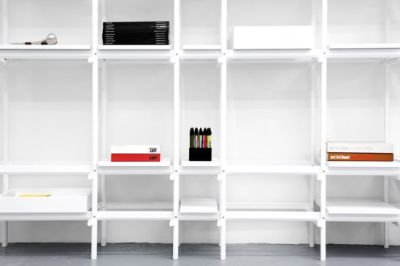 lhoas architectes architects design xyz cmyk shelve shelves white version 5x365