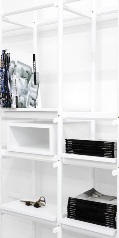 lhoas architectes architects design xyz cmyk shelve shelves white version 7x822